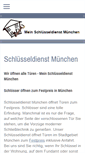 Mobile Screenshot of mein-schluesseldienst-muenchen.de